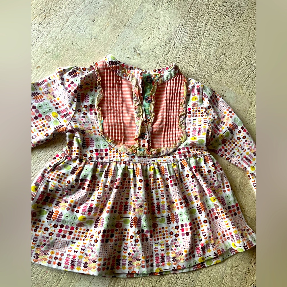 Colorful Matilda Jane Patterned Top